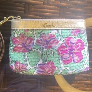 COACH wristlet